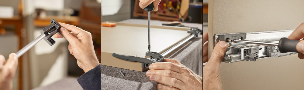 blokada szuflady tackowej